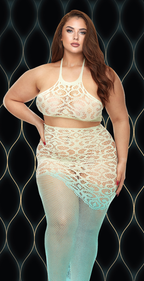 Goddess 2 Piece Set - Q by Lapdance from LoveMart Co.