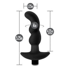 Anal Adventures- Platinum - Silicone Vibrating Prostate Massager 03 by Blush from LoveMart Co.