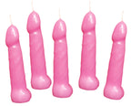 Bachelorette Pecker Party Candles 5pk by Hott Products from LoveMart Co.