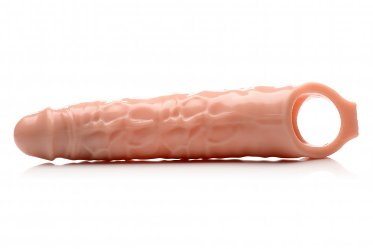 3 Inch Extender Sleeve - Flesh by XR Brands from LoveMart Co.