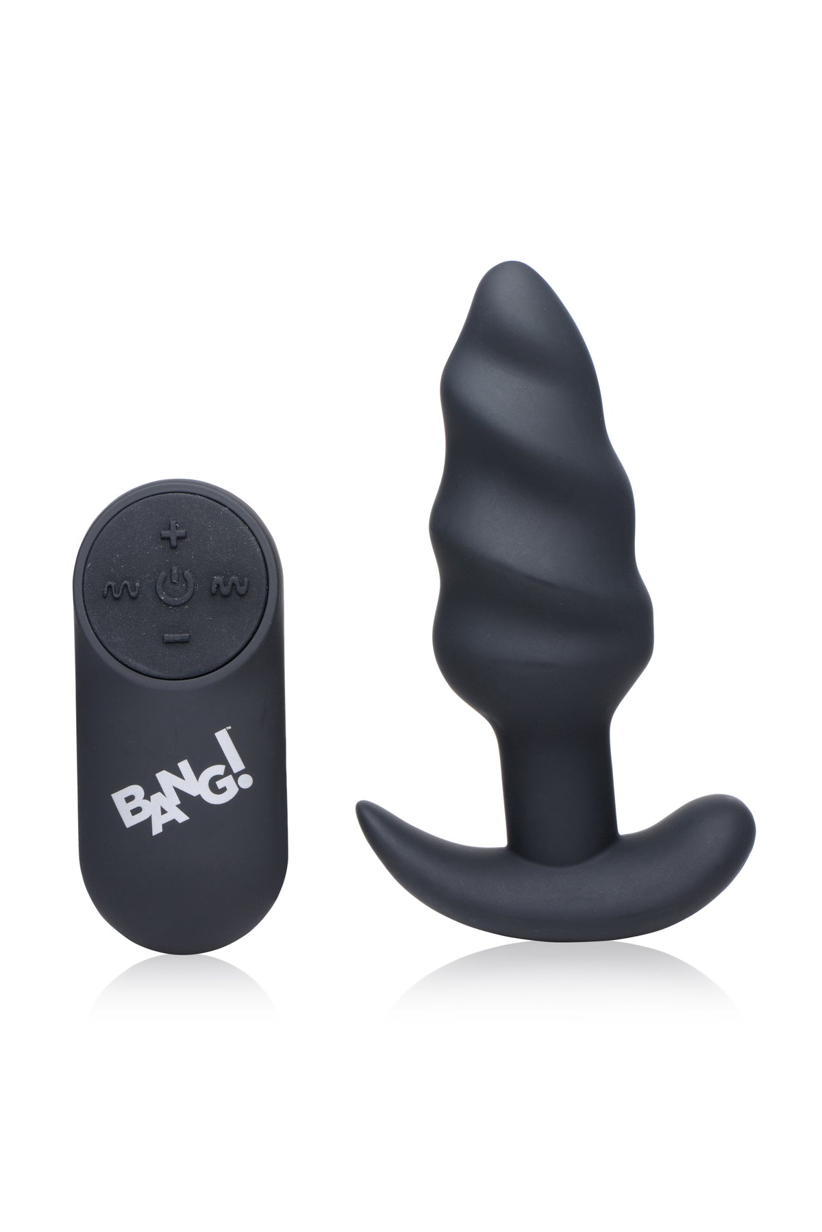 21x Silicone Swirl Plug With Remote by XR Brands from LoveMart Co.