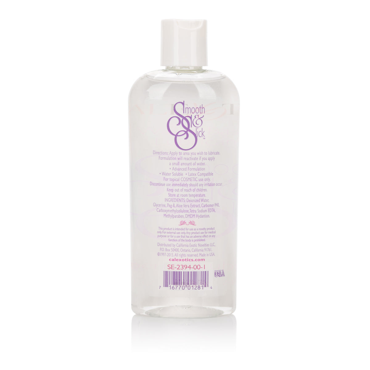 Smooth and Slick Lubricant 8 Oz. by CalExotics from LoveMart Co.