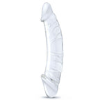 10.5 Inch Girthy Realistic Glass Double Dong by Last Lixxx from LoveMart Co.