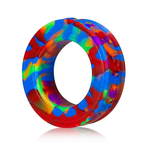 Pig-Ring Comfort Cockring - Rainbow by Oxballs from LoveMart Co.
