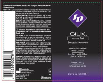 ID Silk Silicone and Water Blend Lubricant 2.2 Oz by ID - Lubricants from LoveMart Co.