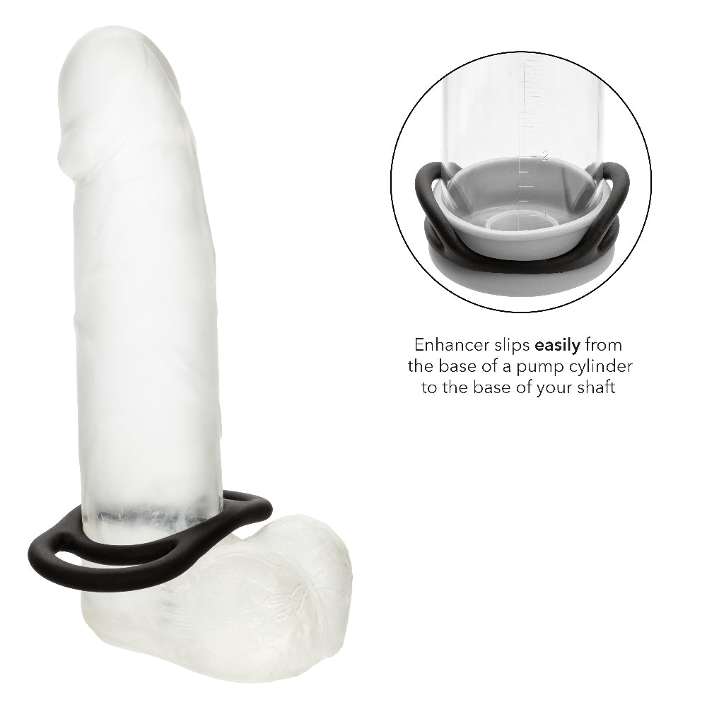Alpha Liquid Silicone Commander Ring by CalExotics from LoveMart Co.