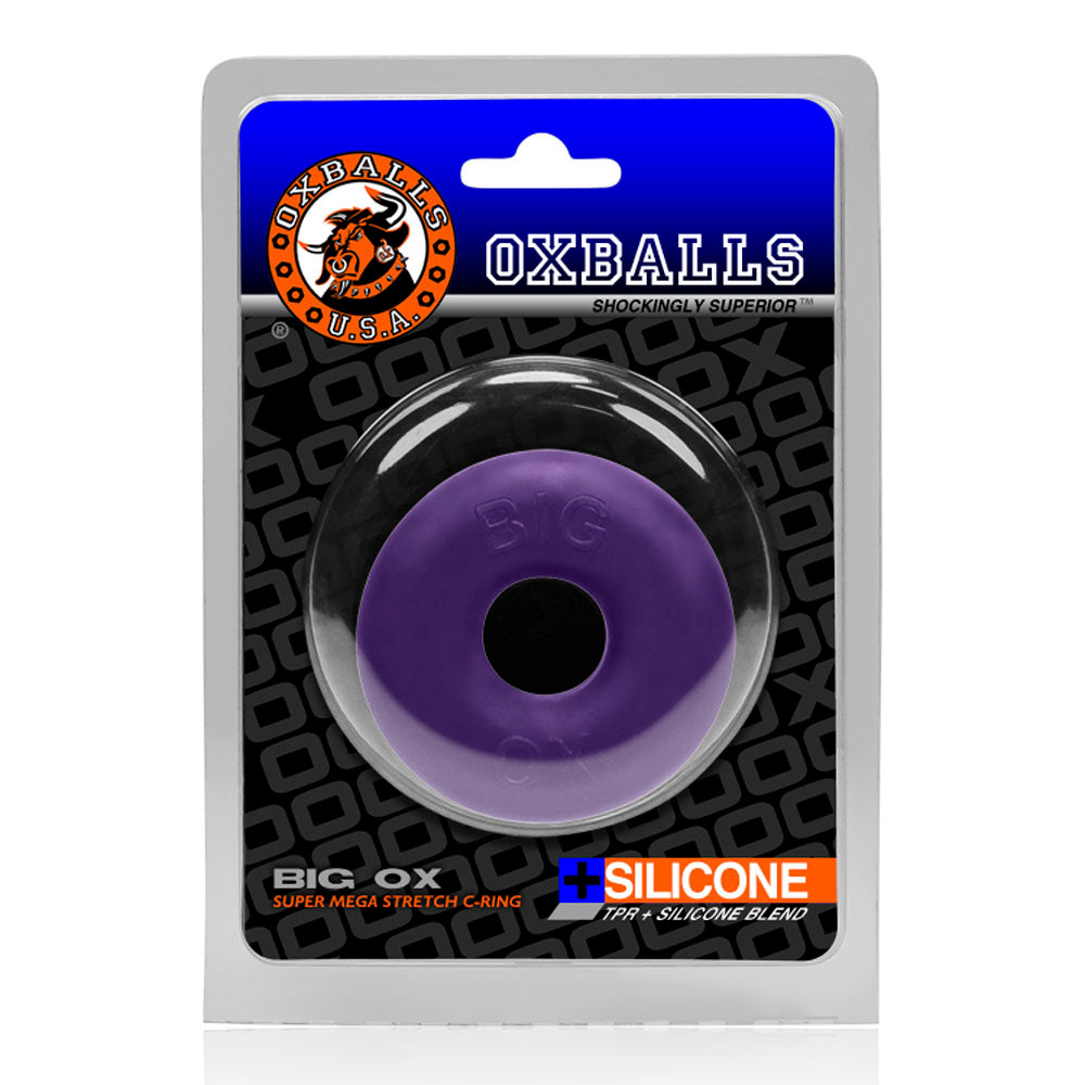 Oxballs Big Ox Cockring - Eggplant Ice by Oxballs from LoveMart Co.