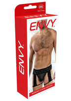Midnight Stride Garters - Os by Envy Menswear from LoveMart Co.