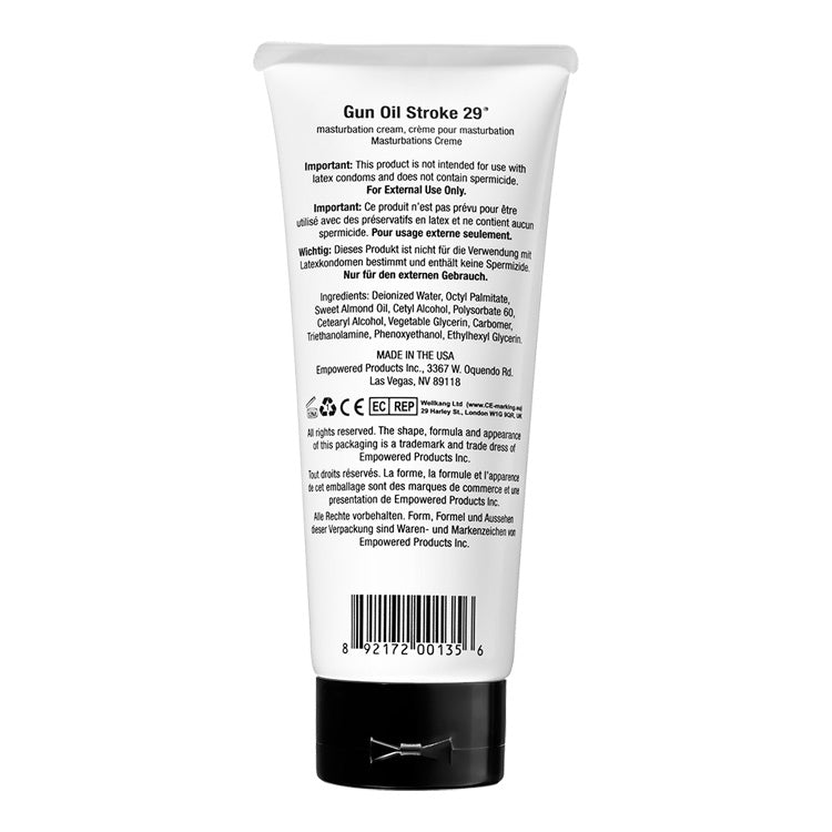 Stroke 29 6.7 Oz. Tube by Gun Oil Pink Lubricant from LoveMart Co.