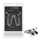Nipple Play Bull Nose Nipple Clamps by CalExotics from LoveMart Co.