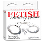 Fetish Fantasy Series Beginner's Metal Cuffs by Pipedream from LoveMart Co.