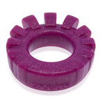 Cock-Lug Lugged Cockring - Plum by Oxballs from LoveMart Co.