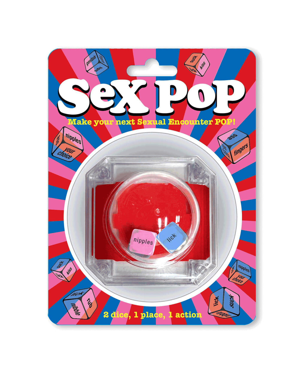 Sex Pop Popping Dice Game by Little Genie from LoveMart Co.