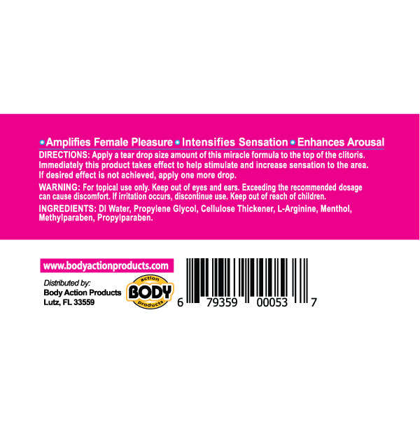 Liquid v for Women - 50 Pieces Jar Display by Body Action from LoveMart Co.