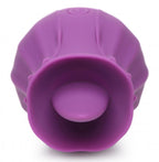 Inmi - Bloomgasm Wild Violet Licking Silicone Stimulator - Violet by XR Brands from LoveMart Co.