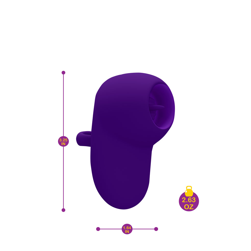 Kenley Flickering Finger Vibe - Violet by Viben from LoveMart Co.
