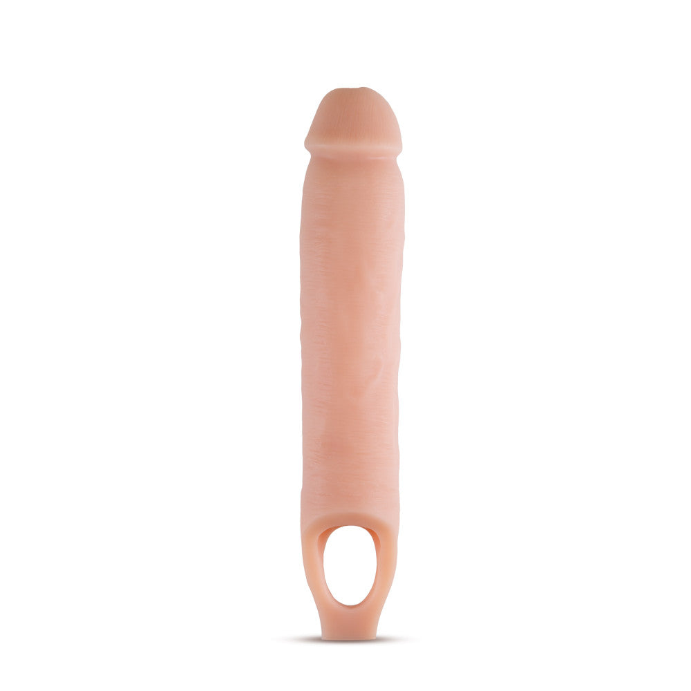 Performance - 11.5 Inch Cock Sheath Penis Extender - Vanilla by Blush from LoveMart Co.