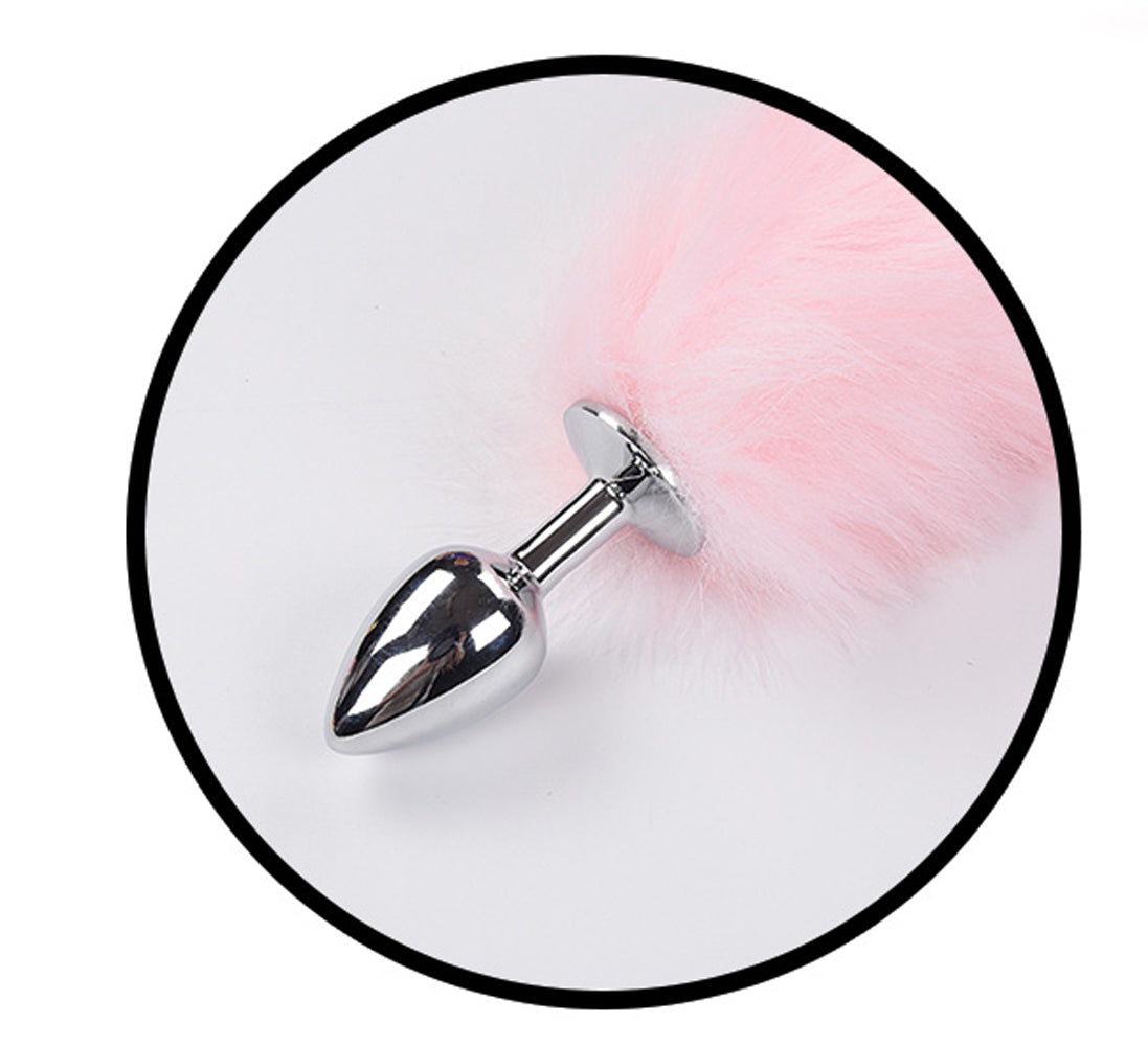 Foxy Tail - Light Up Faux Fur Butt Plug - Plug by Hott Products from LoveMart Co.
