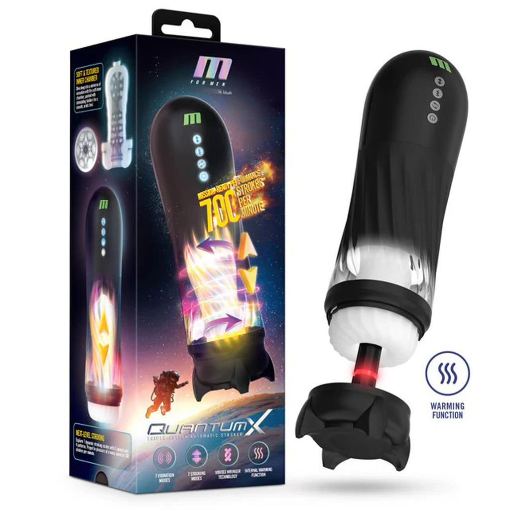 Quantumx Triple Action Automatic Stroker by Blush from LoveMart Co.