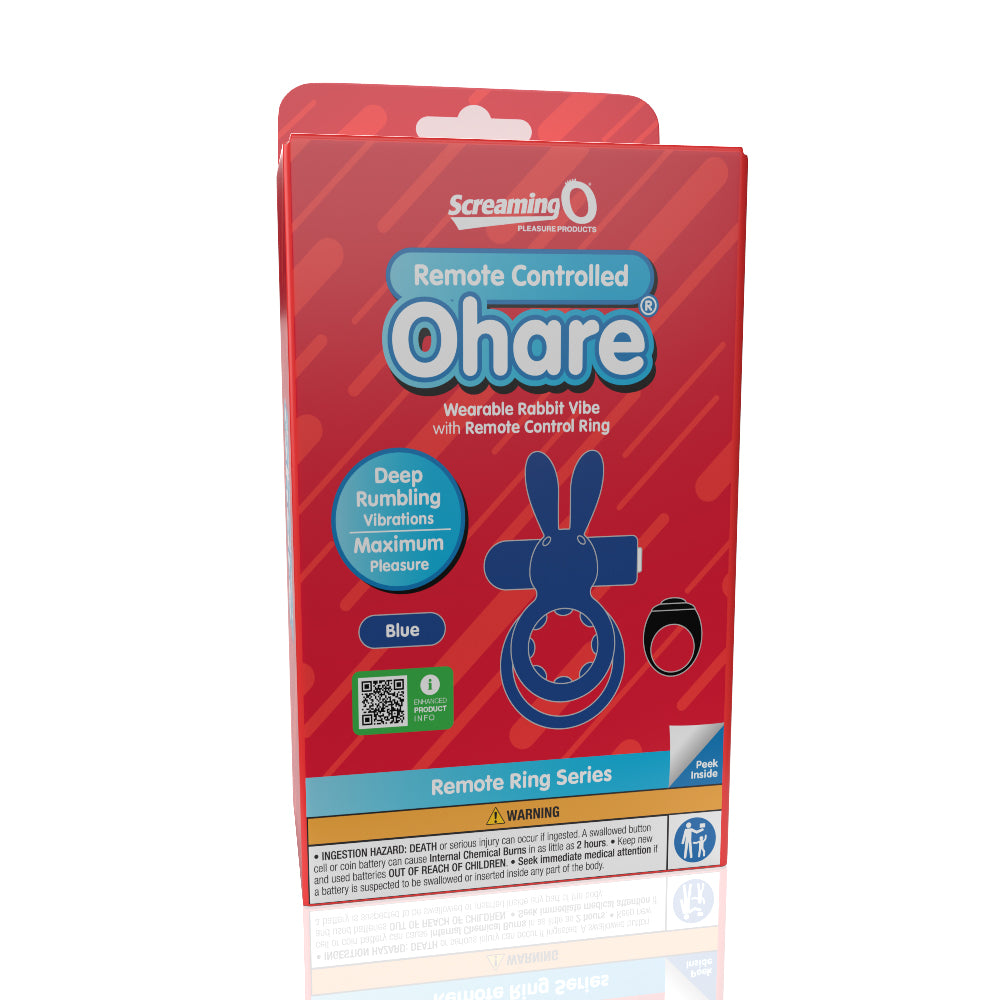 Screaming O Remote Controlled Ohare Vibrating Ring by Screaming O from LoveMart Co.