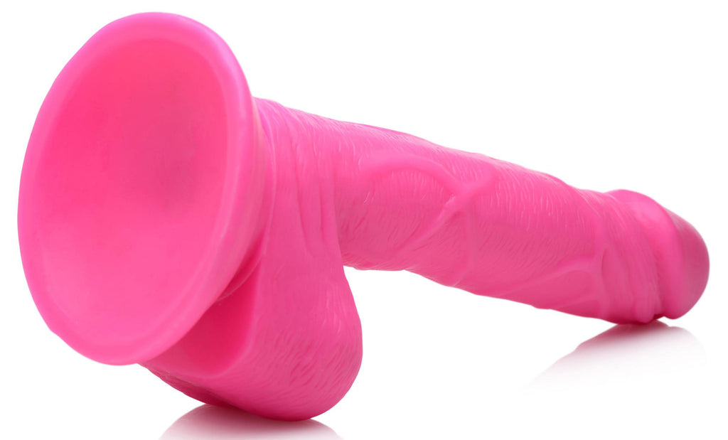 Pop Pecker 6.5 Inch Dildo With Balls by XR Brands from LoveMart Co.