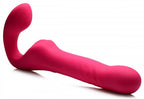 Mighty-Thrust Thrusting and Vibrating Strapless Strap-on With Remote by XR Brands from LoveMart Co.