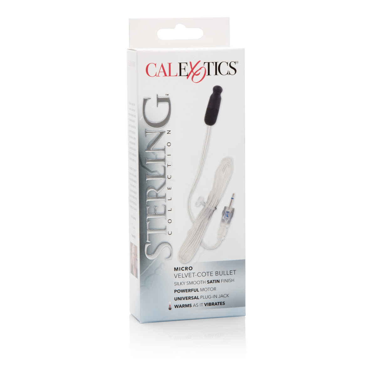 Sterling Collection Micro Velvet-Cote Bullet by CalExotics from LoveMart Co.