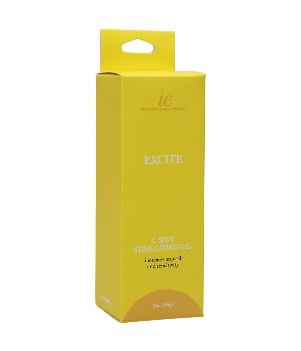 Intimate Enhancements Excite - C-Spot Stimulating Gel - 2 Oz. - Boxed by Doc Johnson from LoveMart Co.