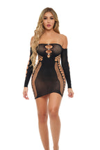 Diamond Drippin Dress - One Size by Pink Lipstick from LoveMart Co.