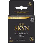 Skyn Supreme Feel 3 Count Condoms by Paradise Marketing from LoveMart Co.