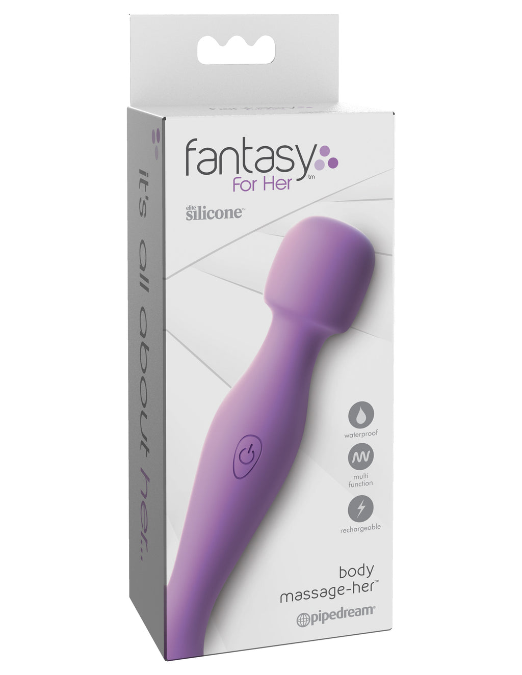 Fantasy for Her Body Massage-Her by Pipedream from LoveMart Co.