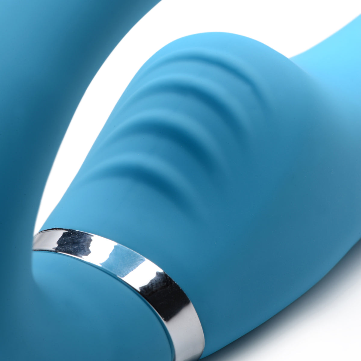 10x Mighty Rider Vibrating Strapless Strap-on by XR Brands from LoveMart Co.