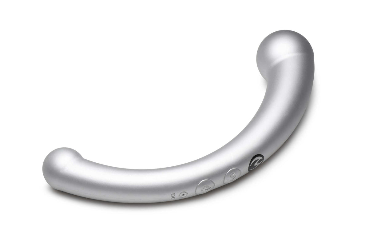 10x Vibra-Crescent Silicone Dual Ended Dildo by XR Brands from LoveMart Co.
