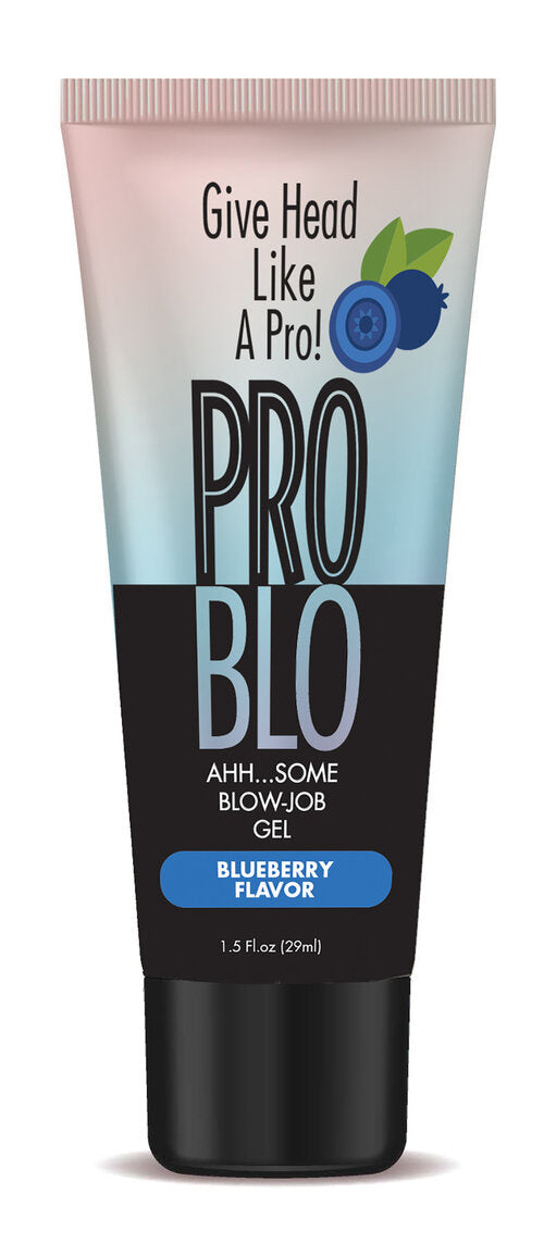Problo Ahh...some Blow-Job Gel - Blueberry - 1.5 Fl. Oz. by Little Genie from LoveMart Co.
