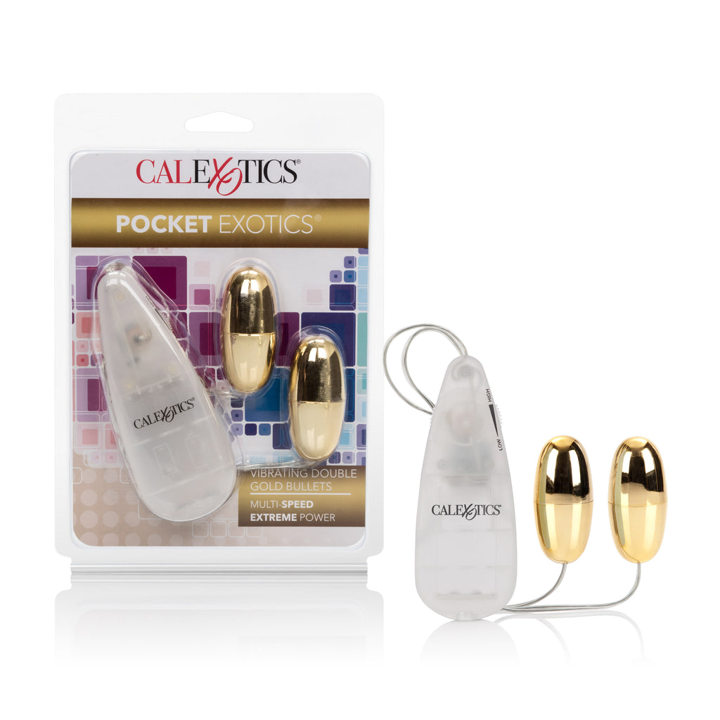 Pocket Exotics Double Bullet by CalExotics from LoveMart Co.