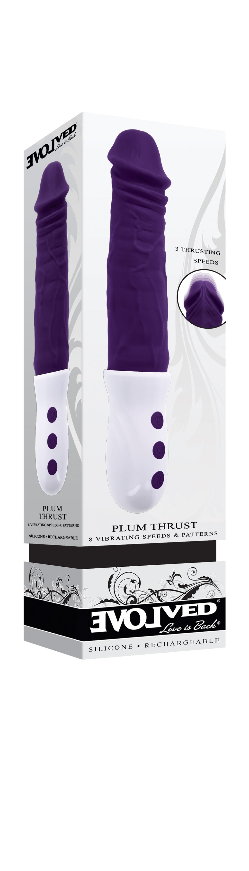 Plum Thrust by Evolved Novelties from LoveMart Co.