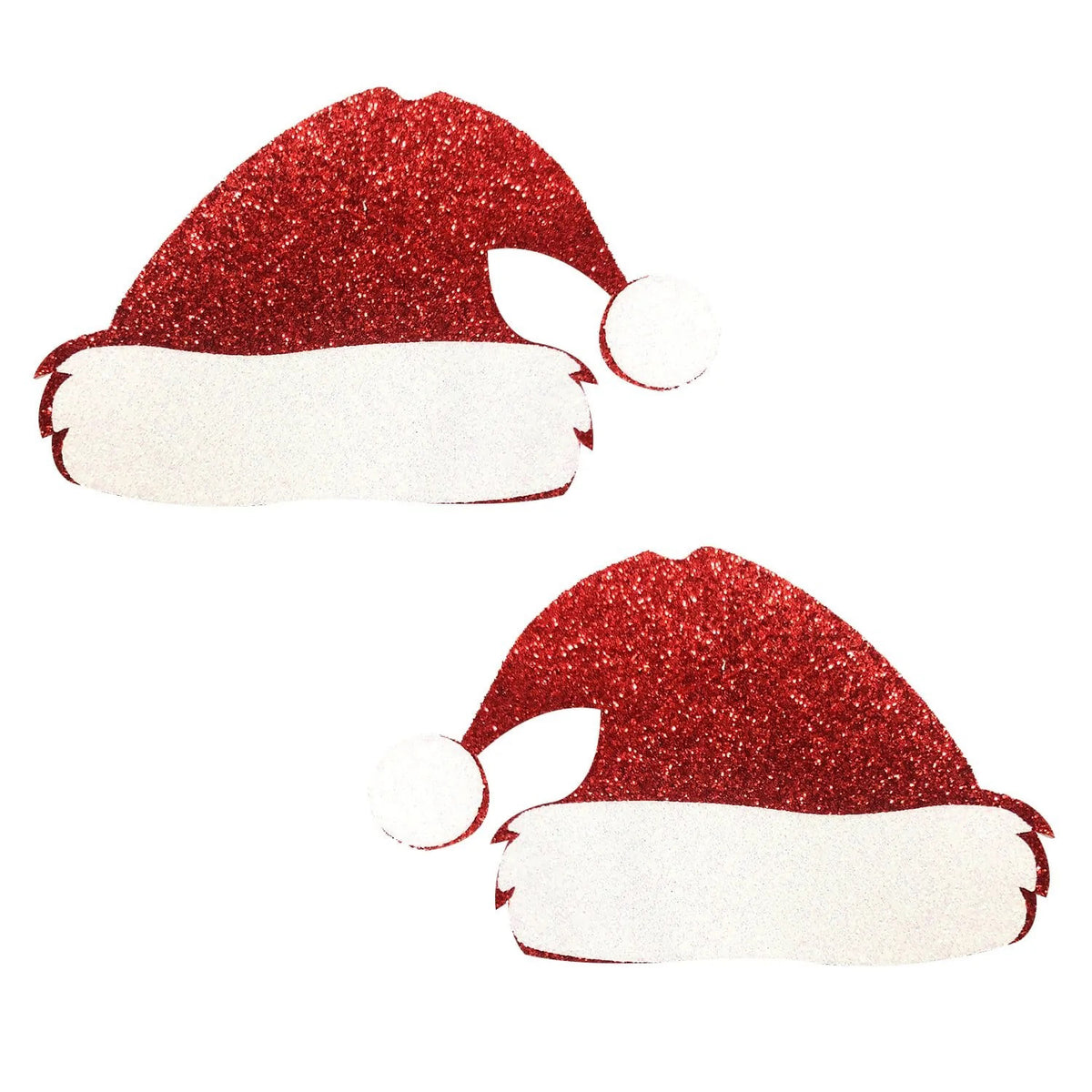 Freaking Awesome Glitter Santa Hat Nipple Cover Pasties by Neva Nude from LoveMart Co.