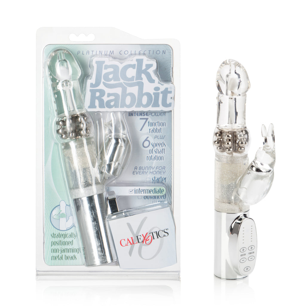 Platinum Jack Rabbit - Silver by CalExotics from LoveMart Co.