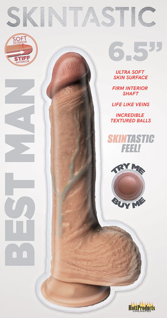 Skinsations - Skintastic Series - Best Man - 6.5 Inches by Hott Products from LoveMart Co.