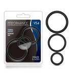 Performance - Vs4 Pure Premium Silicone Cockring Set by Blush from LoveMart Co.