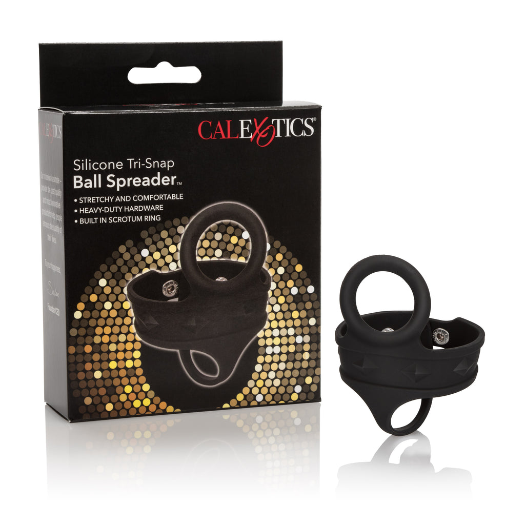 Silicone Tri-Snap Ball Spreader by CalExotics from LoveMart Co.