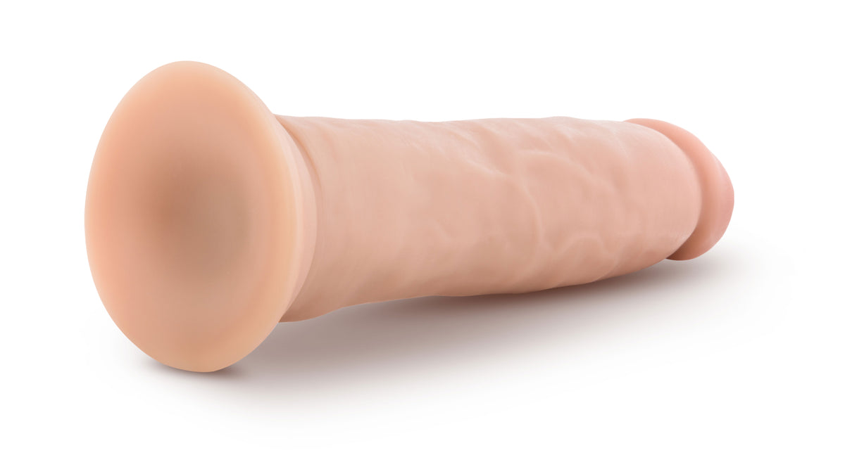Dr. Skin Silicone Dr. Henry 9 Inch Dildo With Suction Cup Vanilla by Blush from LoveMart Co.
