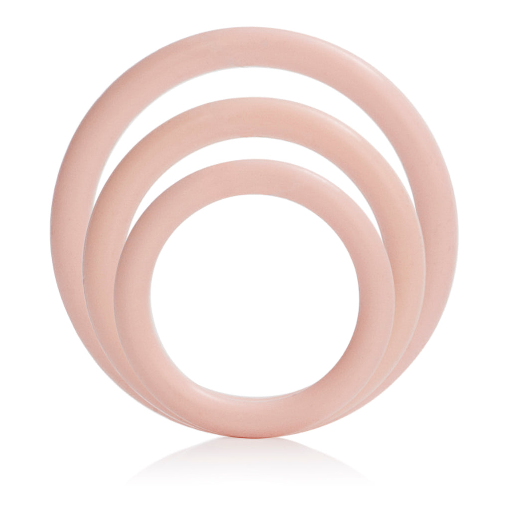 Silicone Support Rings - Ivory by CalExotics from LoveMart Co.