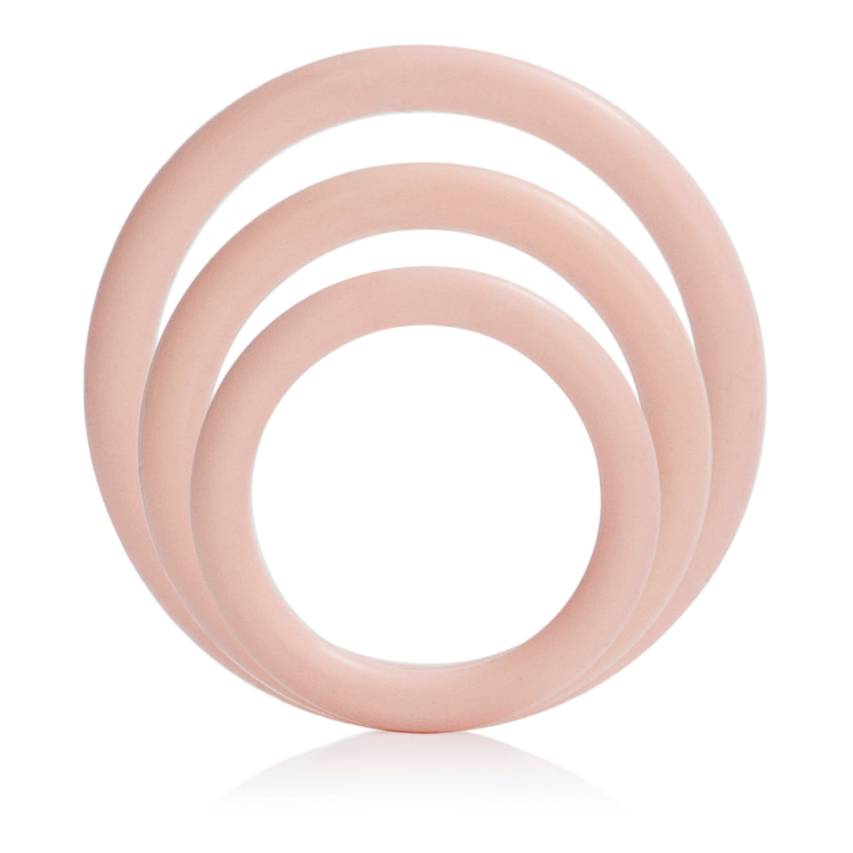 Silicone Support Rings - Ivory by CalExotics from LoveMart Co.