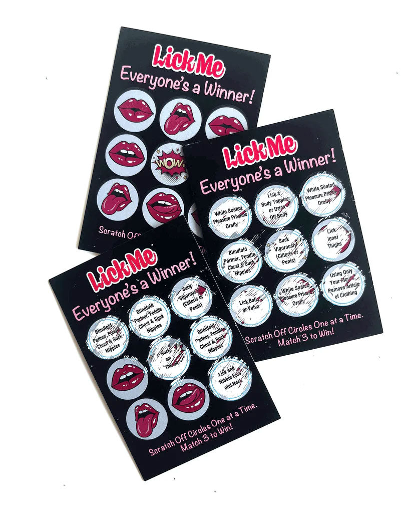 Lick Me Lotto 12 Winning Tickets! by Little Genie from LoveMart Co.
