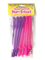 Super Fun Penis Party Straws by Little Genie from LoveMart Co.
