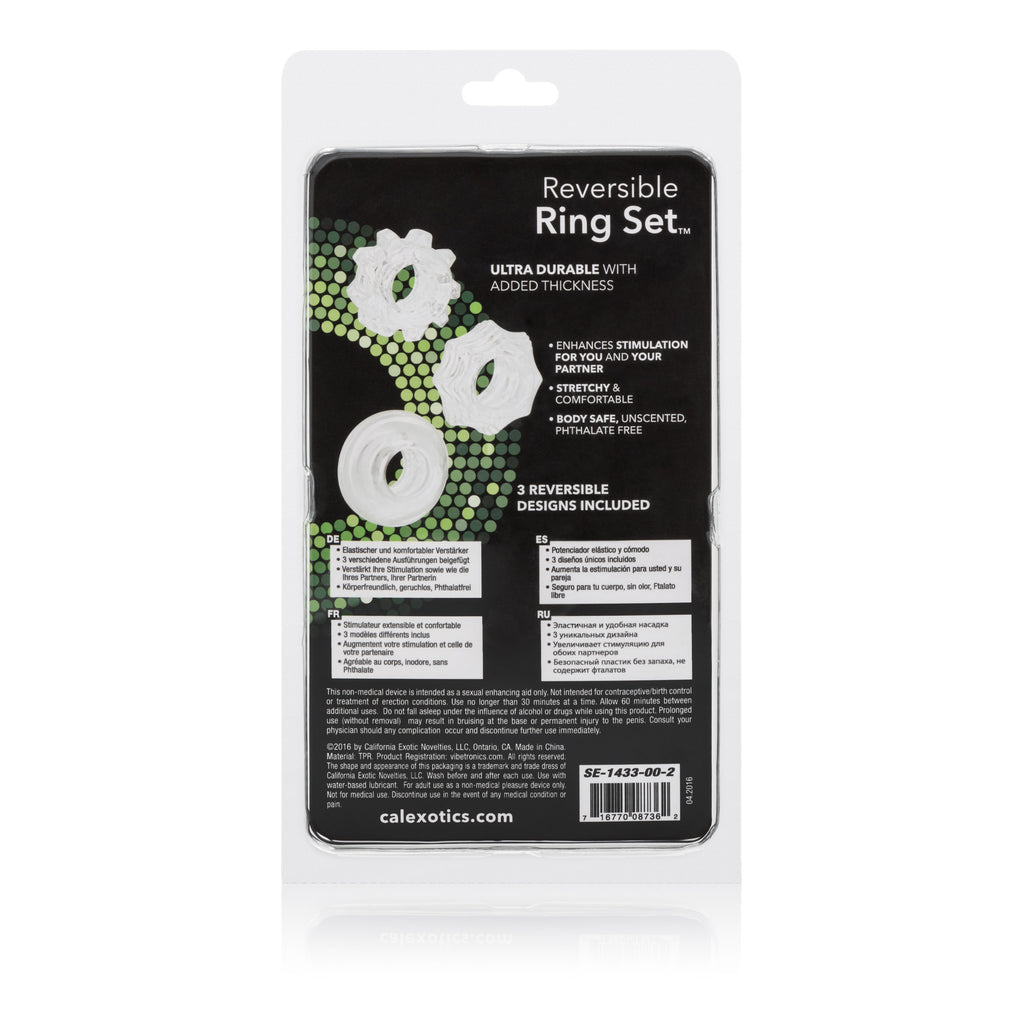 Reversible Ring Set by CalExotics from LoveMart Co.