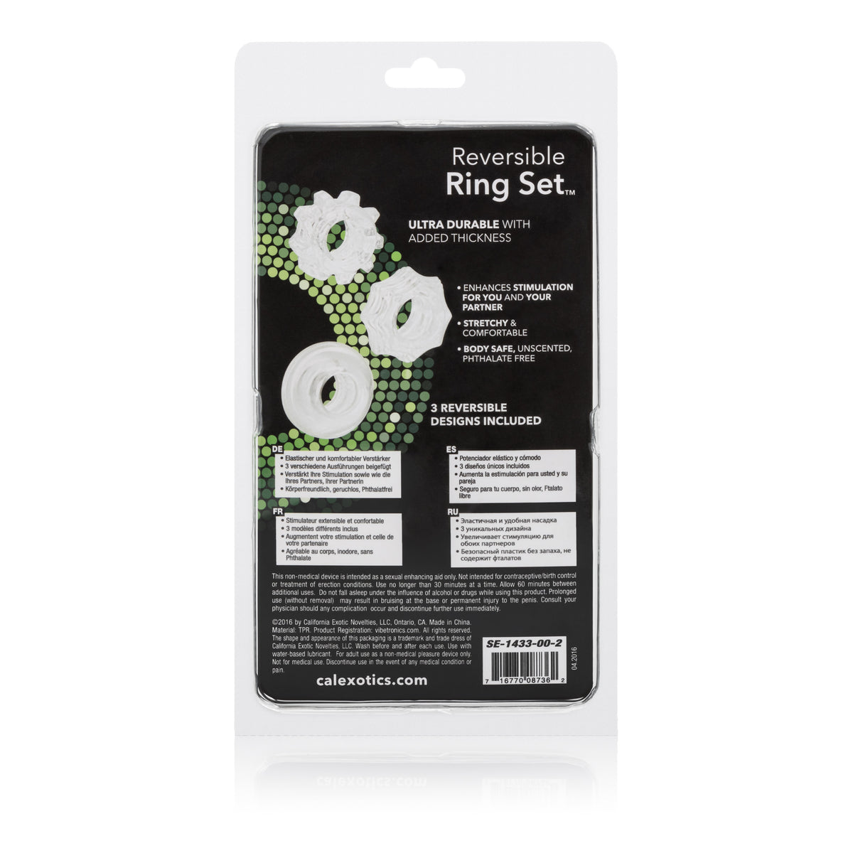 Reversible Ring Set by CalExotics from LoveMart Co.