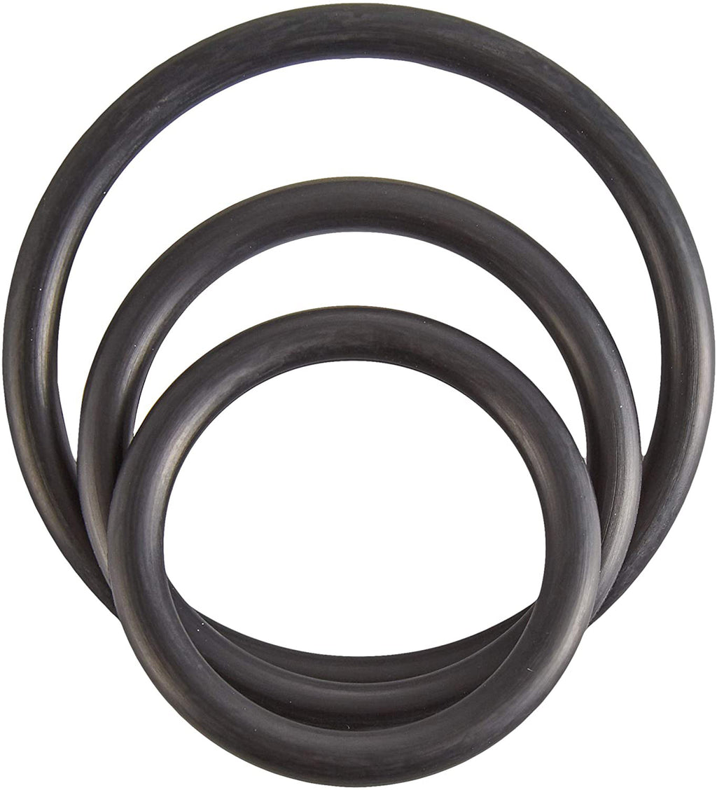Rubber Cock Ring Set by Spartacus from LoveMart Co.