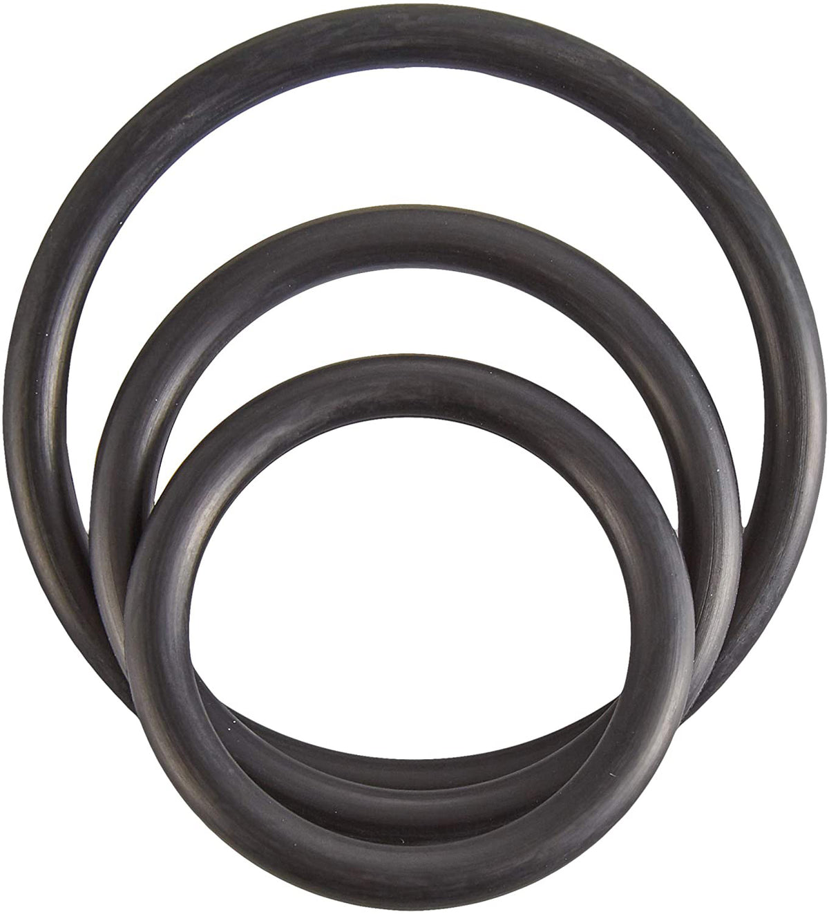 Rubber Cock Ring Set by Spartacus from LoveMart Co.